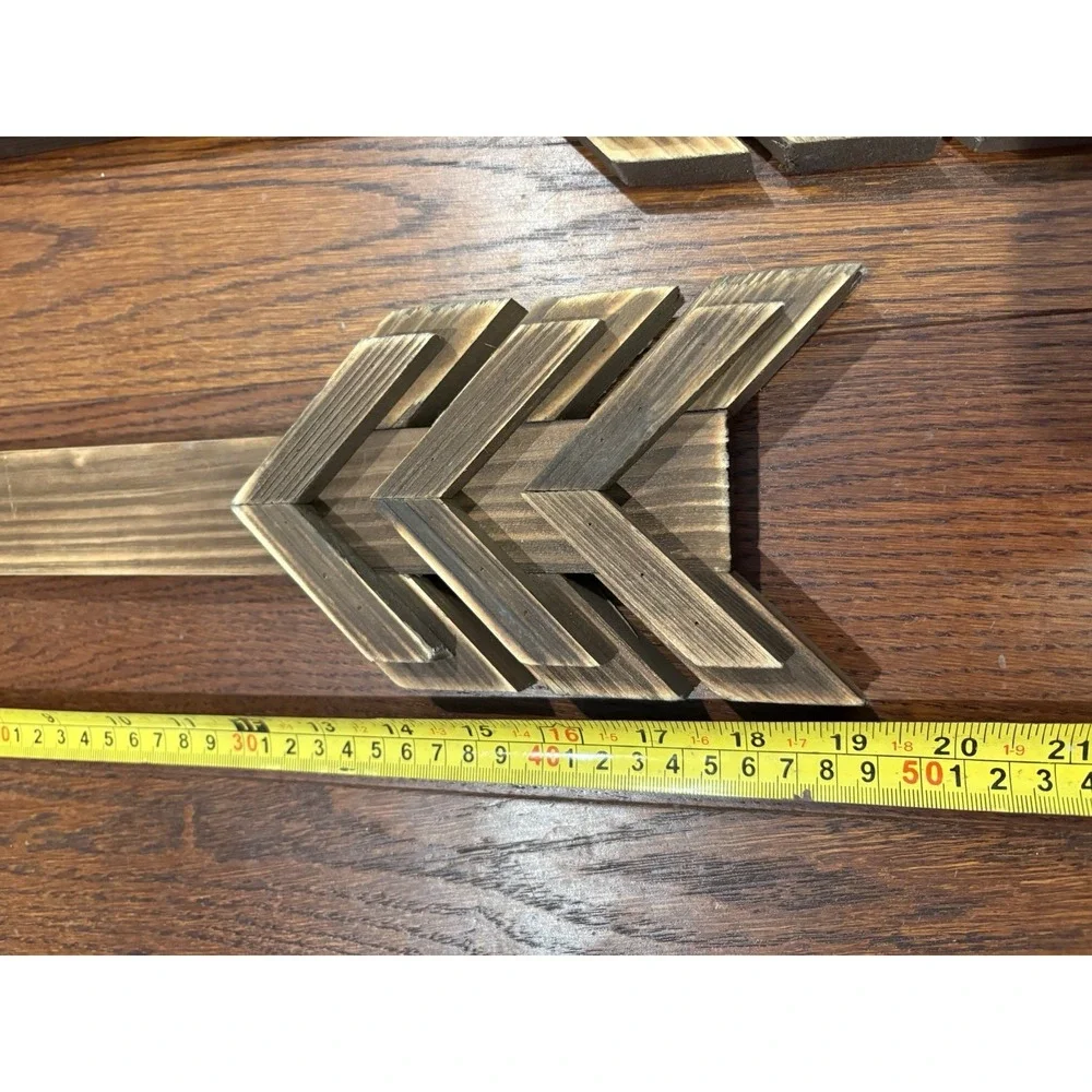 DECORATIVE WOODEN ARROW Home Wall Desk DECOR 19